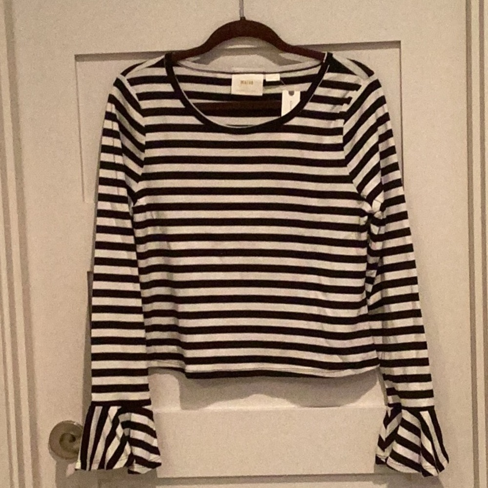 Maeve for Anthropologie striped top